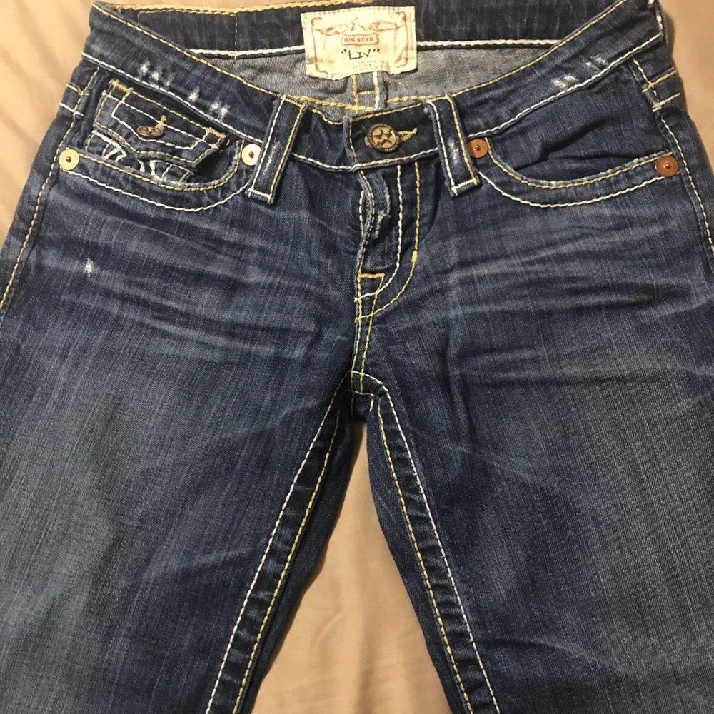 Big Star cropped jeans